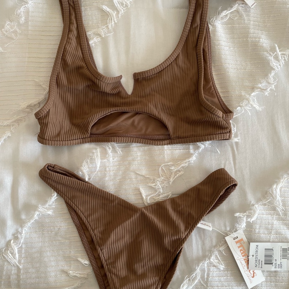 NWT Frankie’s bikini top and bottom